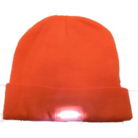 Australian RV Accessories 5 Led Beanie Fluro Orange