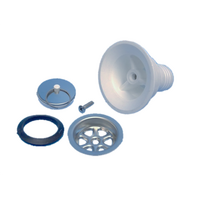 SMEV Plug & Waste Kit Straight 25mm