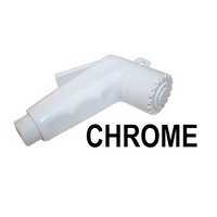 Shower Head Chrome Lever Control