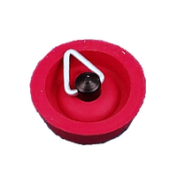 Rubber Sink Plug - 25mm Red