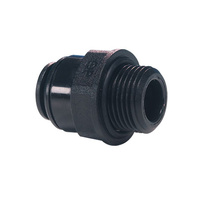 John Guest Straight Plastic Adaptor 12mm X 3/8