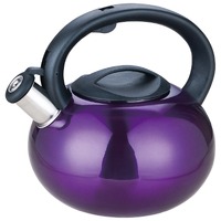 Royal Deluxe Stainless Steel Whistling Kettle 2.5L Purple