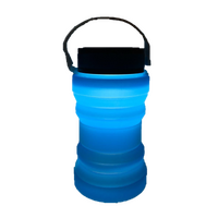 Collapsible Silicone Solar Lantern Drink Bottle
