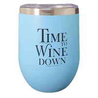 Blue Keep Cup - Time to Wine Down