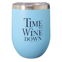 Blue Keep Cup - Time to Wine Down