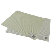 NON SLIP PLACEMAT WHITE