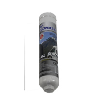  RV Flowmaster Inline Silver Carbon Water Filter 