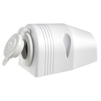 Narva Surface Mount Acc Socket - White 81025WBL