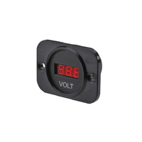 NARVA Volt Meter - Flush Mount 81135BL