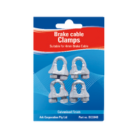 ARK Brake Cable Clamps 4 Pack BCC04B
