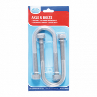 ARK Axle U BOLTS 39mm Round Galvanised UB39GB