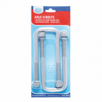 ARK Axle U Bolts 40mm Square Galvanised UB40GB