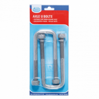 ARK Axle U Bolts 45mm Square Galvanised UB45GB