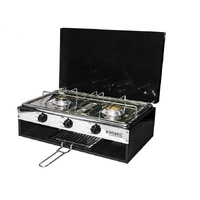 Caravan-Lido Junior Deluxe 2 Burner with Grill (With Flame Safe)