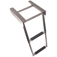 Ladder Stainless Steel Telescopic Retractable 2 Step