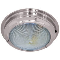 LED Dome Light Stainless Steel Large12v