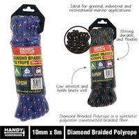 Polyrope Diamond Braided 10mm x15m