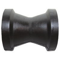 Rubber Trailer Rollers- Bow 75mm
