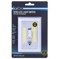 Brillar Light Switch with COB LED technology
