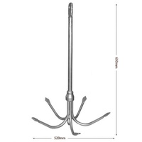 5KG GRAPNEL ANCHOR - HOT DIP GALVANISED